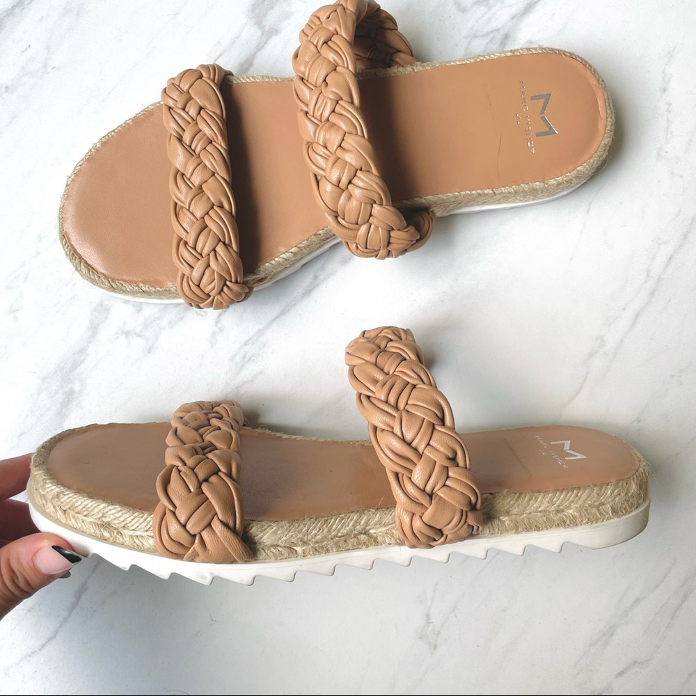 Marc Fisher Jaimee Braided Strap Espadrille Sandal